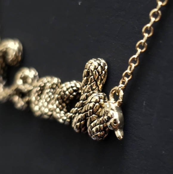 Coach Signature Logo Necklace - Picture 4 of 5